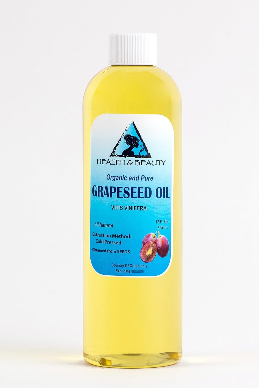 Buy Grapeseed Oil Organic Carrier Cold Pressed 100 Pure 36 oz Online