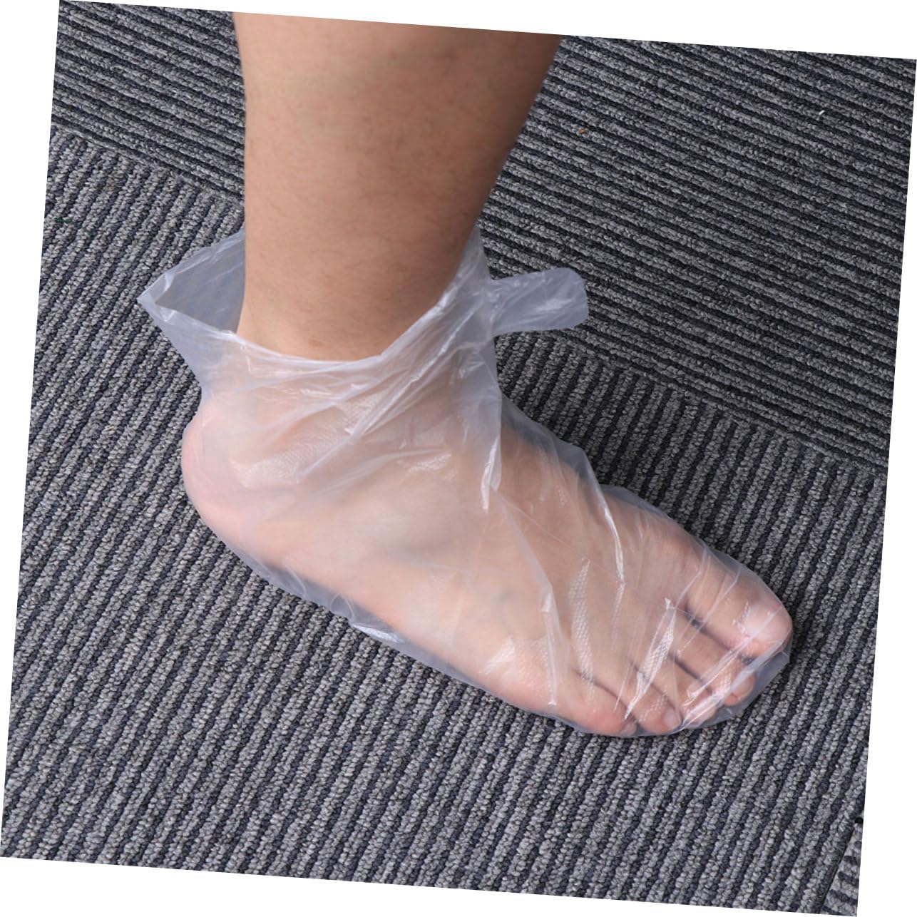 ARTIBETTER 200pcs Foot Covers Spa Gloves Pe Material Safe for Foot Care and Pampering for Home Salon Use