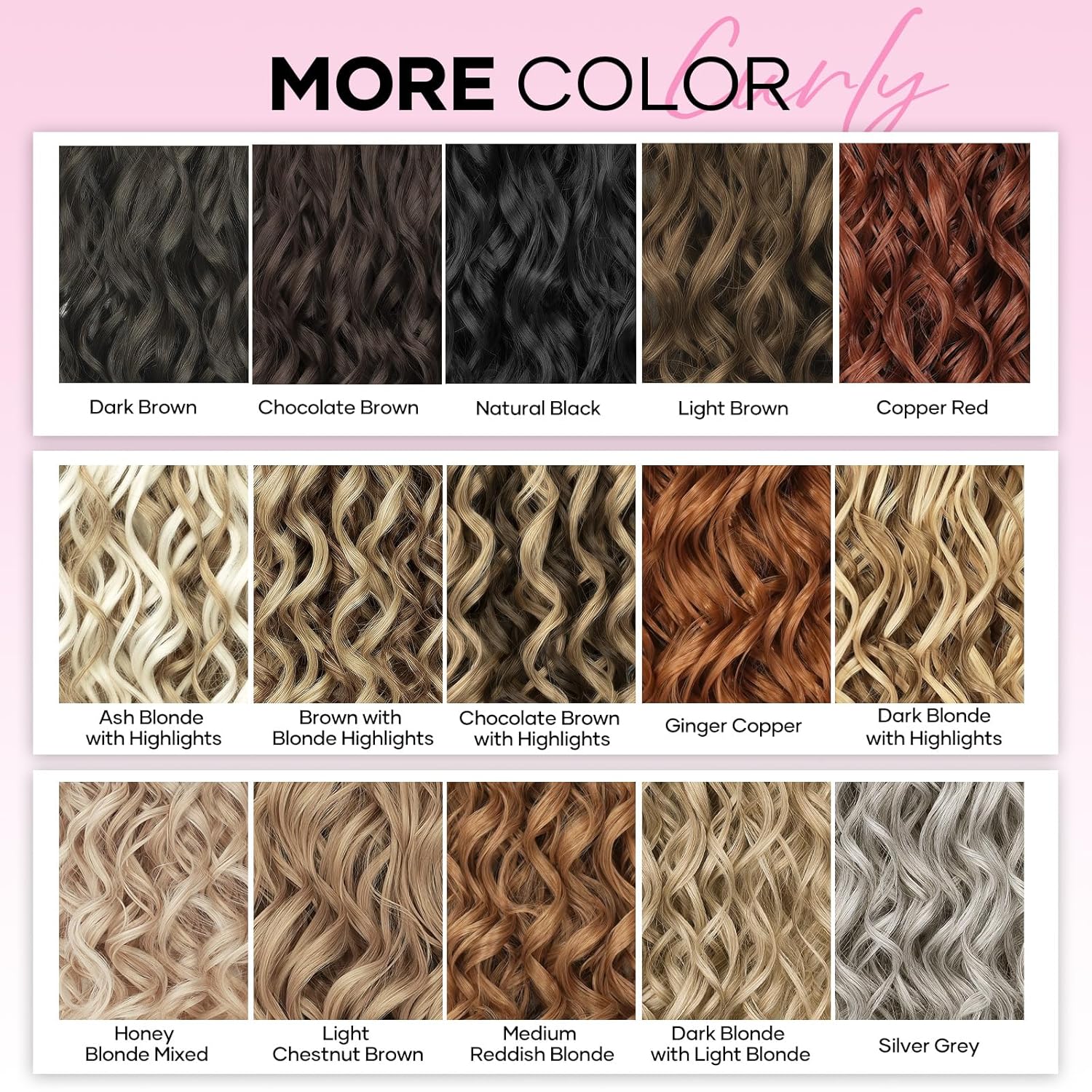 Curly Clip In Hair Extensions, 4PCS 16 Inch Dark Brown Extensions Clip Ins Lace Weft Short Curly Invisible Natural Hairpieces for Women - Image 7