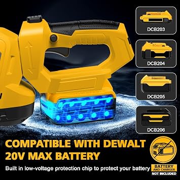 Givilo 20.4 Hedge Trimmer Cordless Compatible with Dewalt 20V MAX Battery