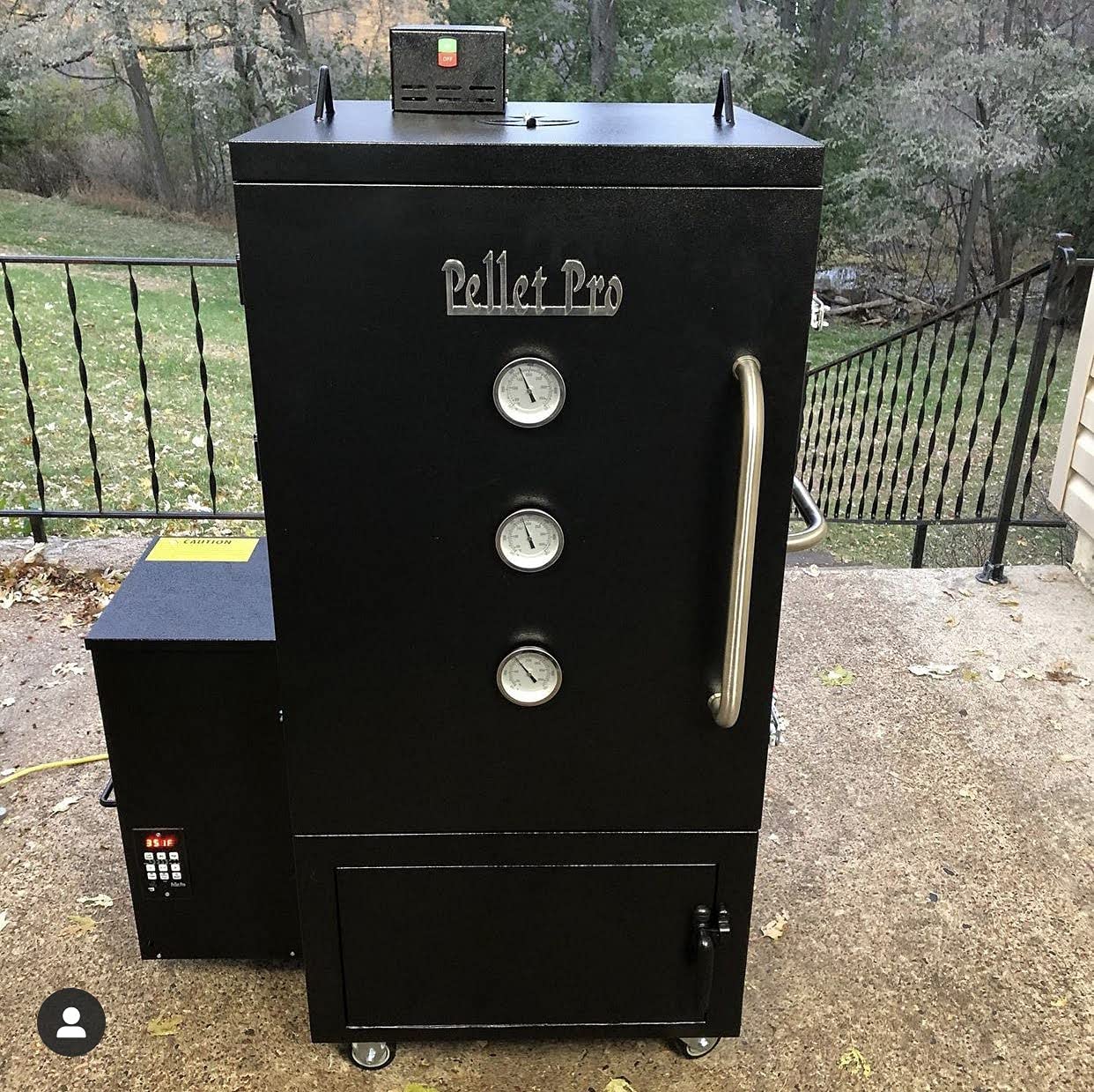 Pellet Pro 2300 Vertical Pellet Smoker Double Wall with 10cu