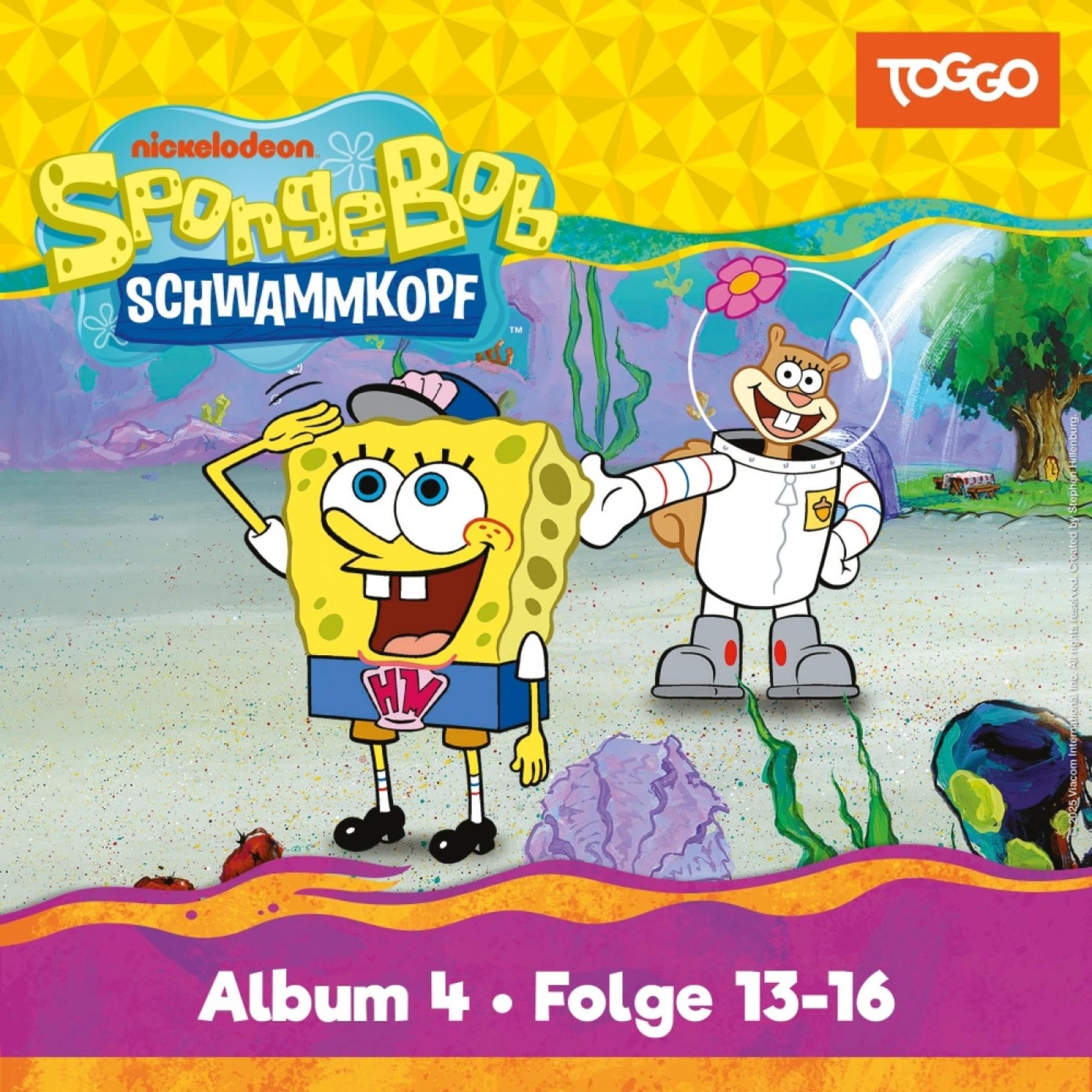 Cover art for SpongeBob Schwammkopf 4. Das Original-Hörspiel zur TV-Serie