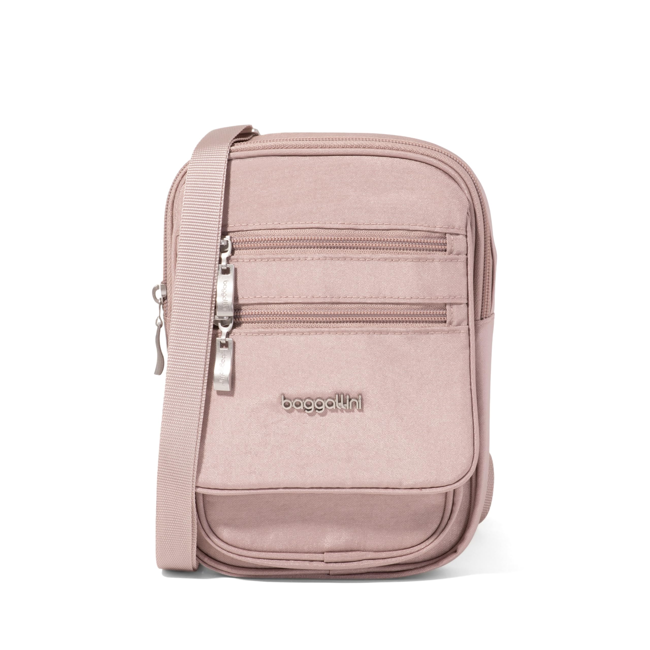 Baggallini Journey Crossbody Bags for Women 9x6 Small Lightweight Travel Handbag W/RFID