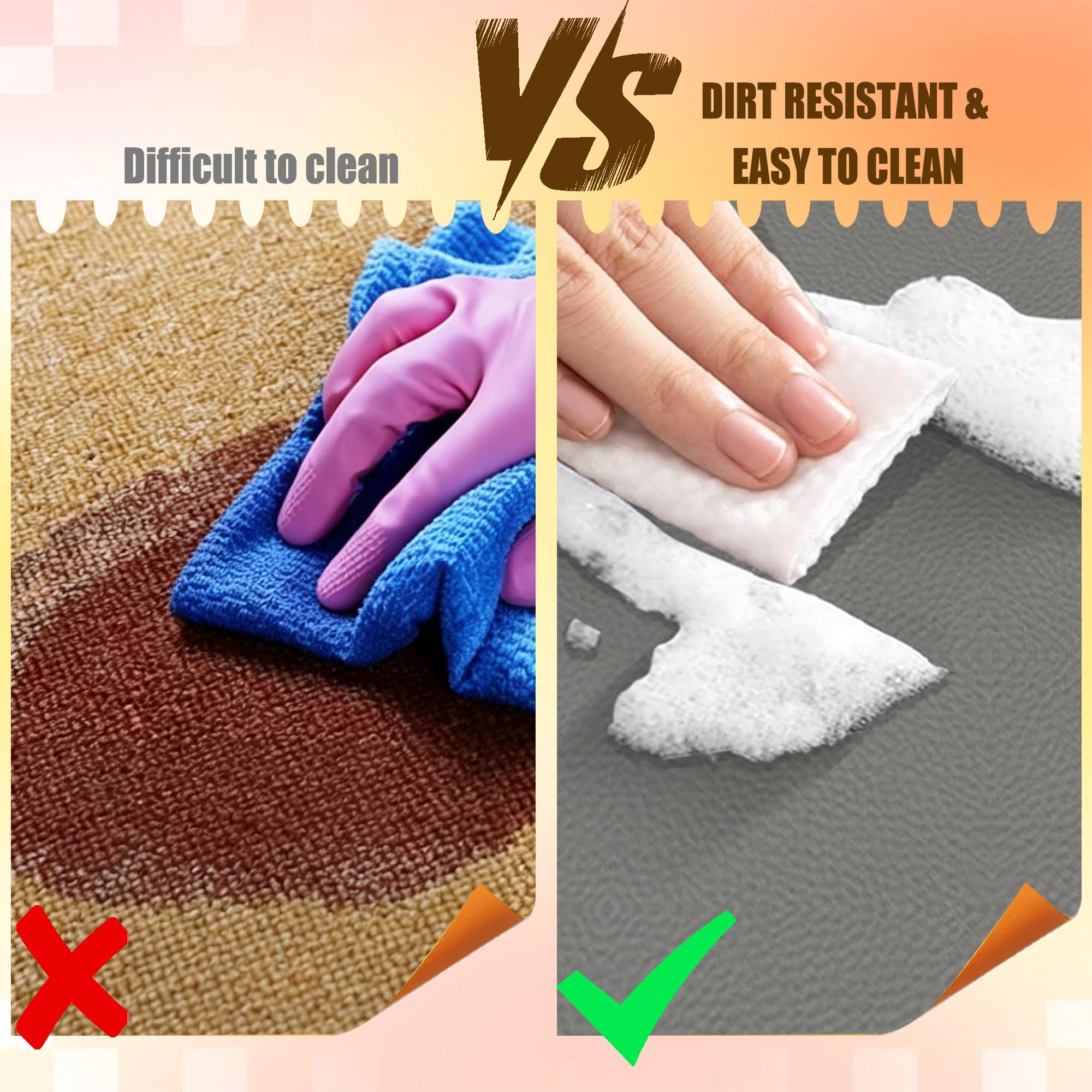 Tappeto Diatomite Bagno Antiscivolo 50 x 140 cm Assorbente Tappetino Antiscivolo Doccia Antimuffa per Doccia, Cucina, Ingresso, Grigio Scuro