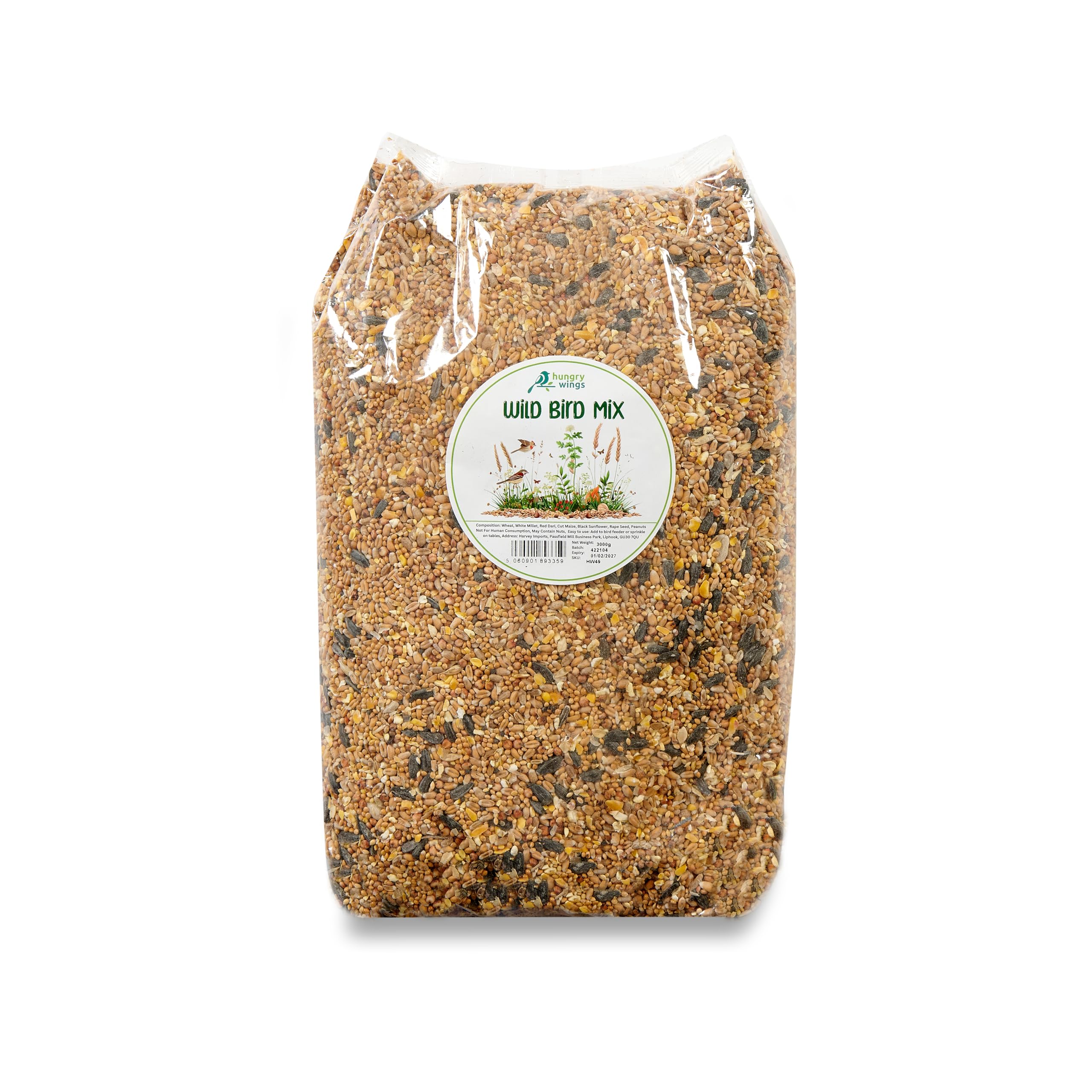Wild Bird Food (3kg, Wild Bird Mix)