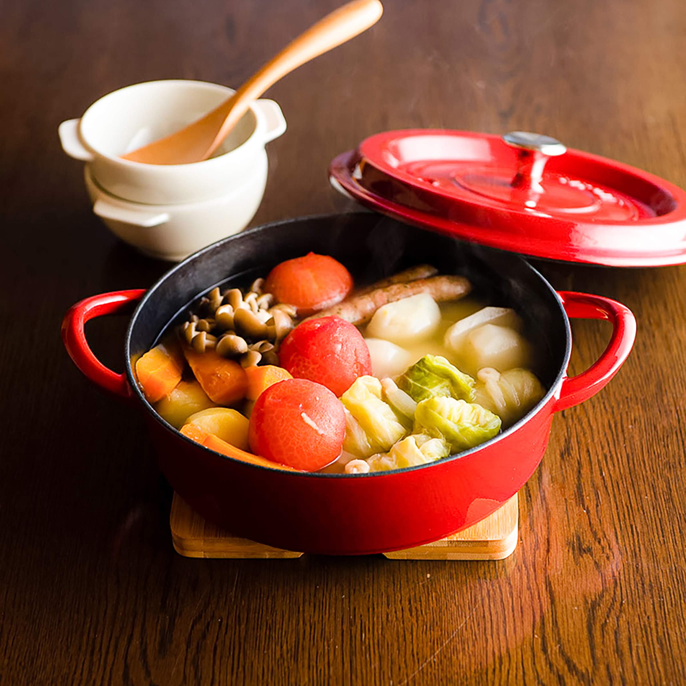 Amazon.co.jp: Good Plus (GoodPlus+) Cast Pot, Shallow 9.4