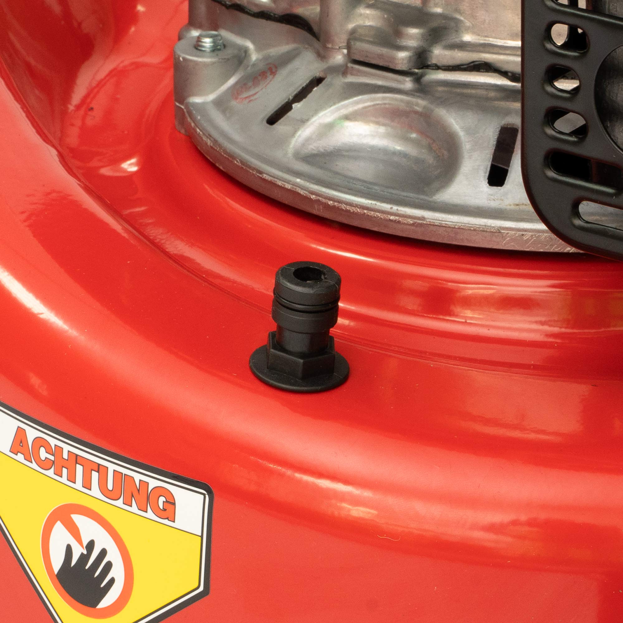 16R-127-M3 - Cortacésped de gasolina , autopropulsado, 40 cm, con tracción a ruedas, para segar, recoger, recubrir con mantillo, incluye sistema de limpieza Q-clean