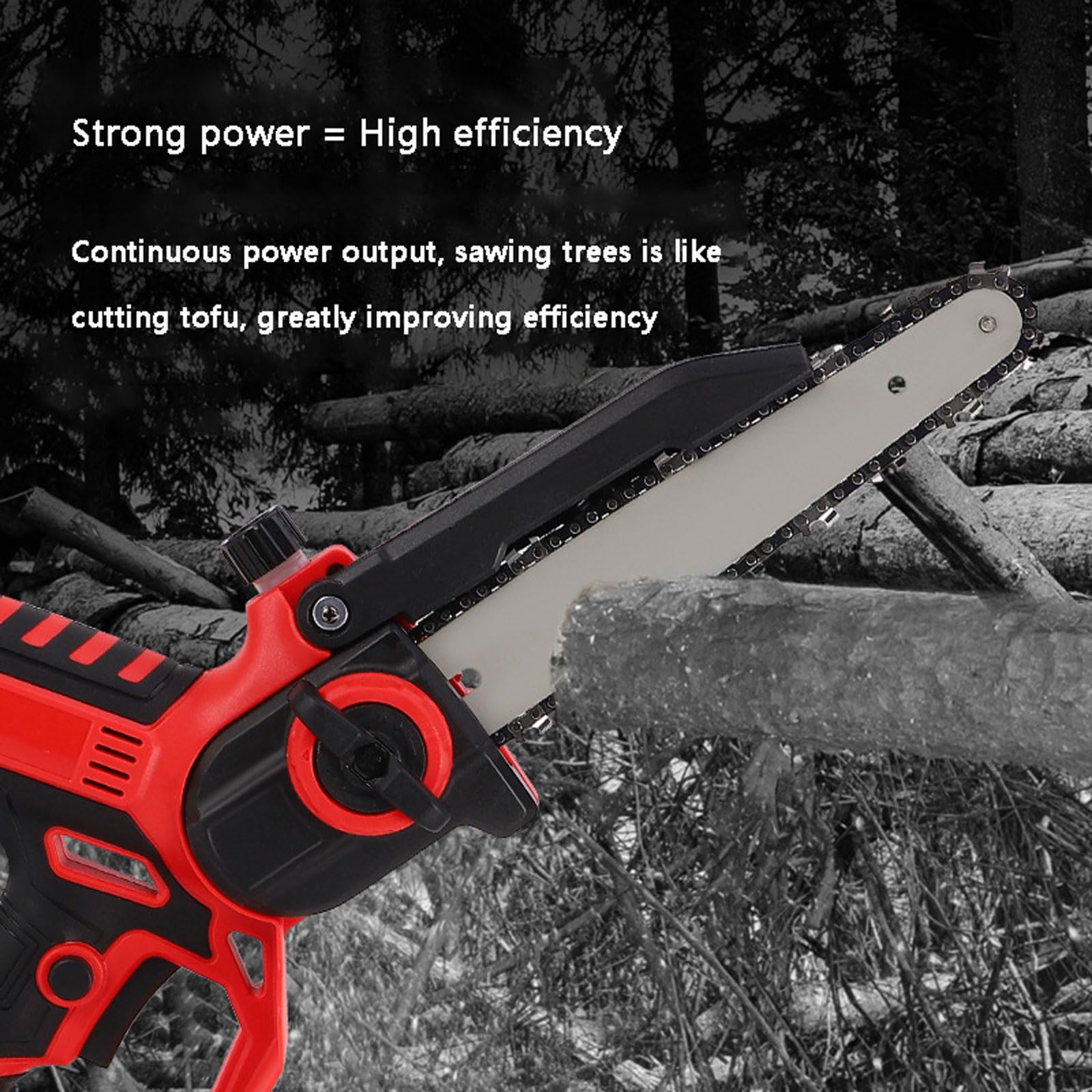 sierra, Motor sin escobillas de 8 pulgadas con bloqueo seguridad for