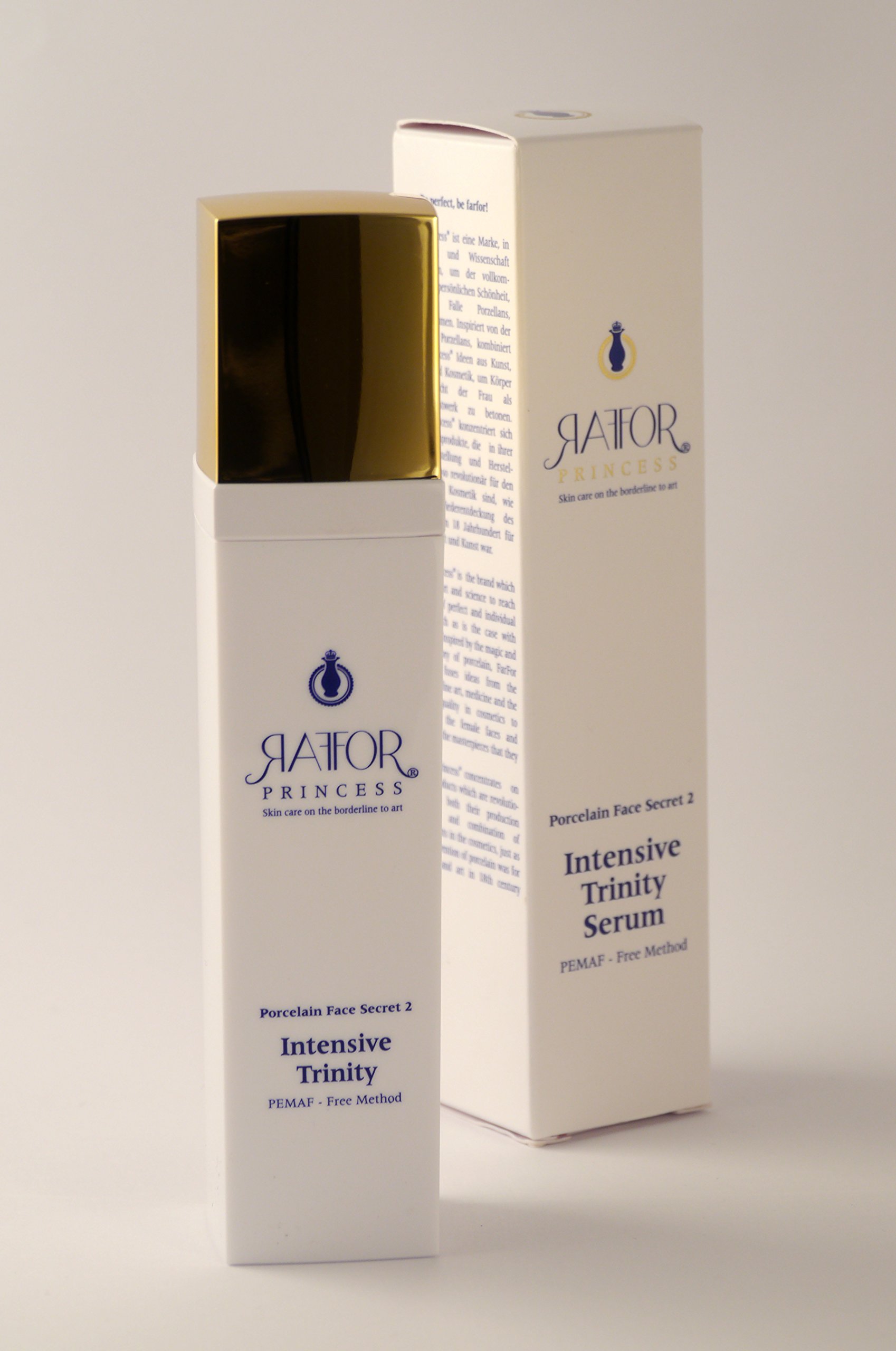 Intensive Trinity Serum 50 ml. - hochdosierte, intensive Anti-Aging Pflege mit hoher Konzentration von Coenzyme Q10, Vitamin E und Hyaluronsäure.
