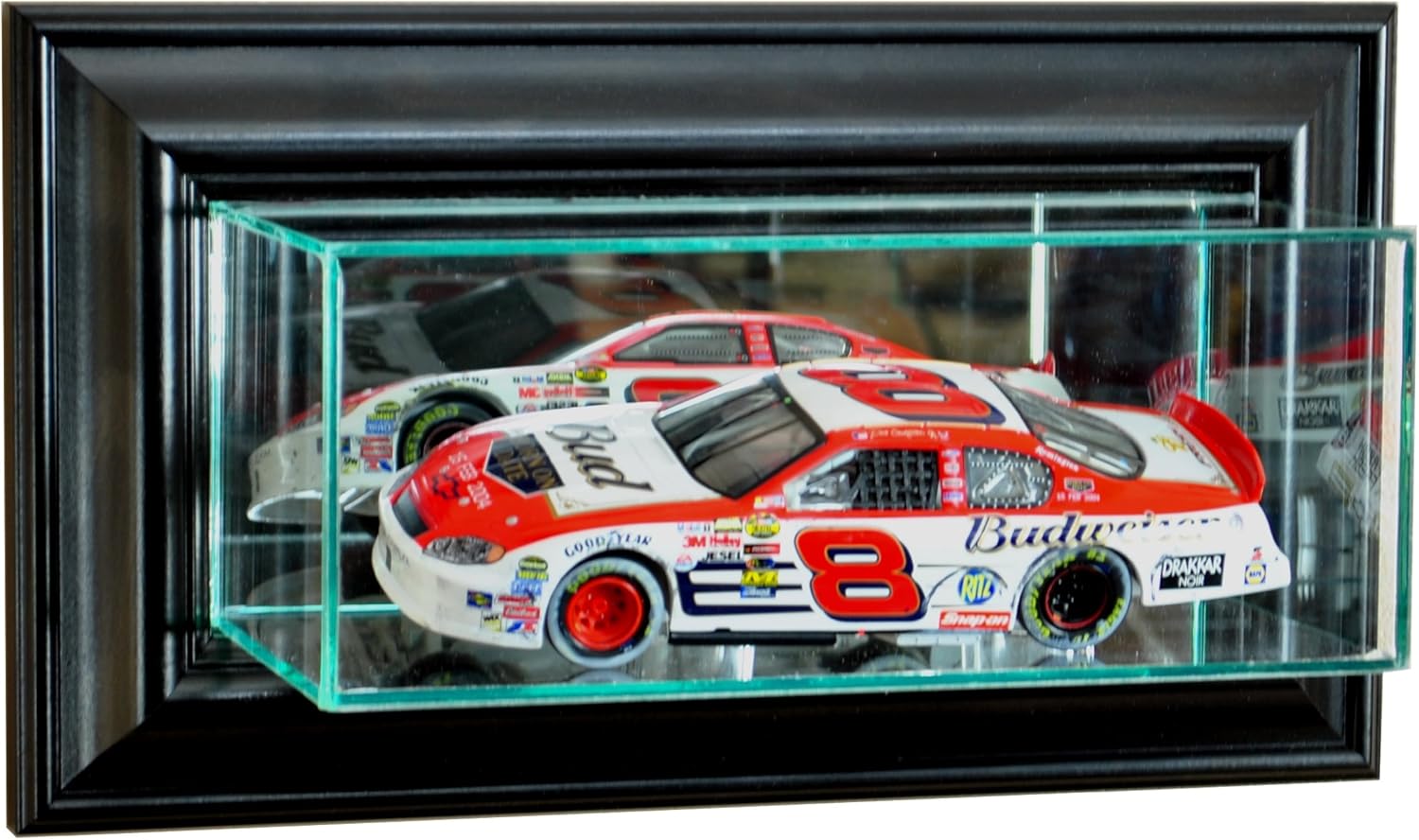 NASCAR Wall Mounted 1/24th Glass Display Case