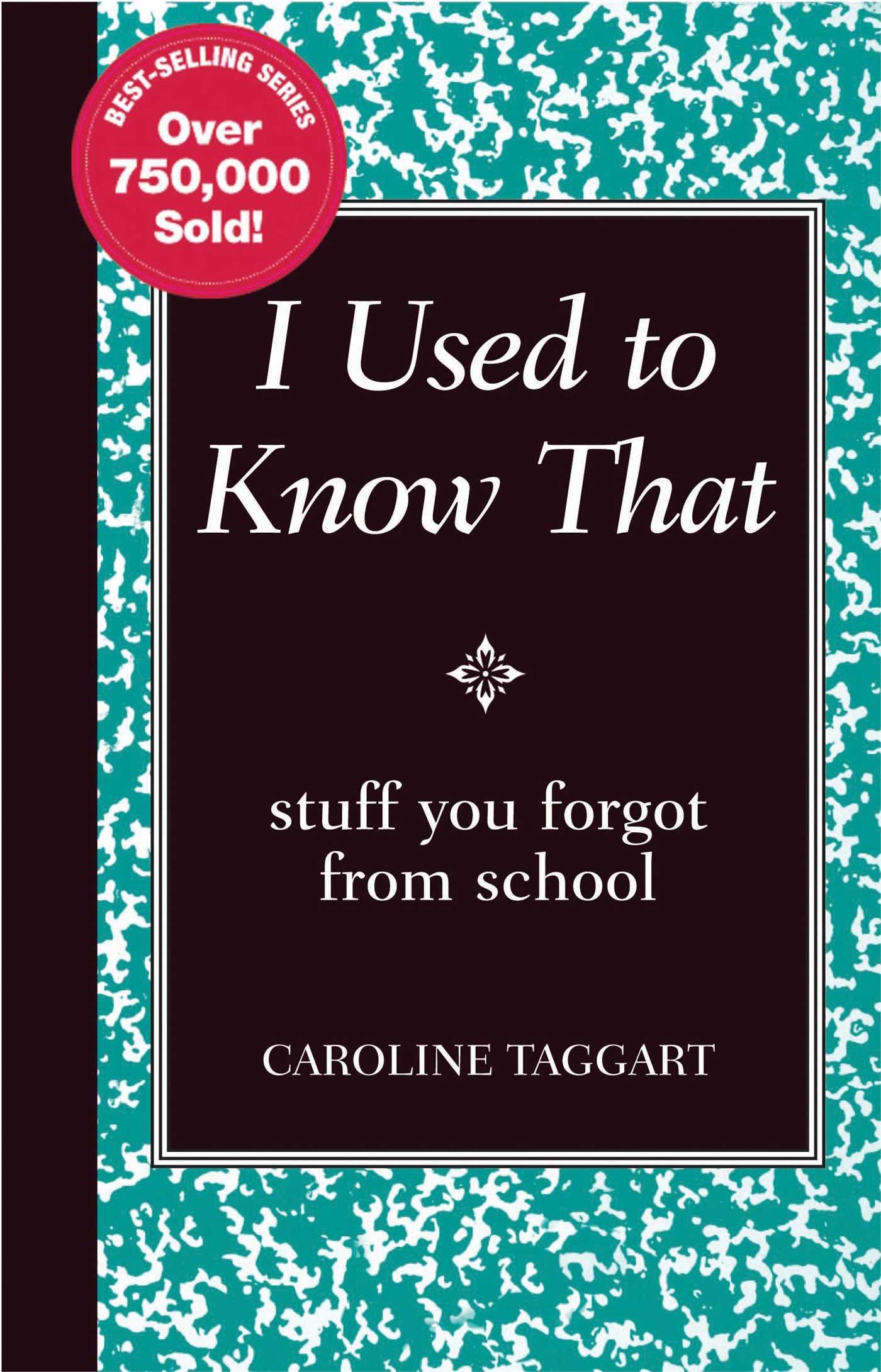 Cover of I Used to Know That: Stuff You Forgot From School (Blackboard Books)
