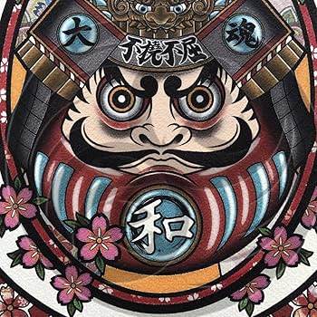 衝立　襖画　手描き人生だるま　和風伝統衝立　１台限定 衝立 襖画 手描き人生だるま 和風伝統衝立 1台限定