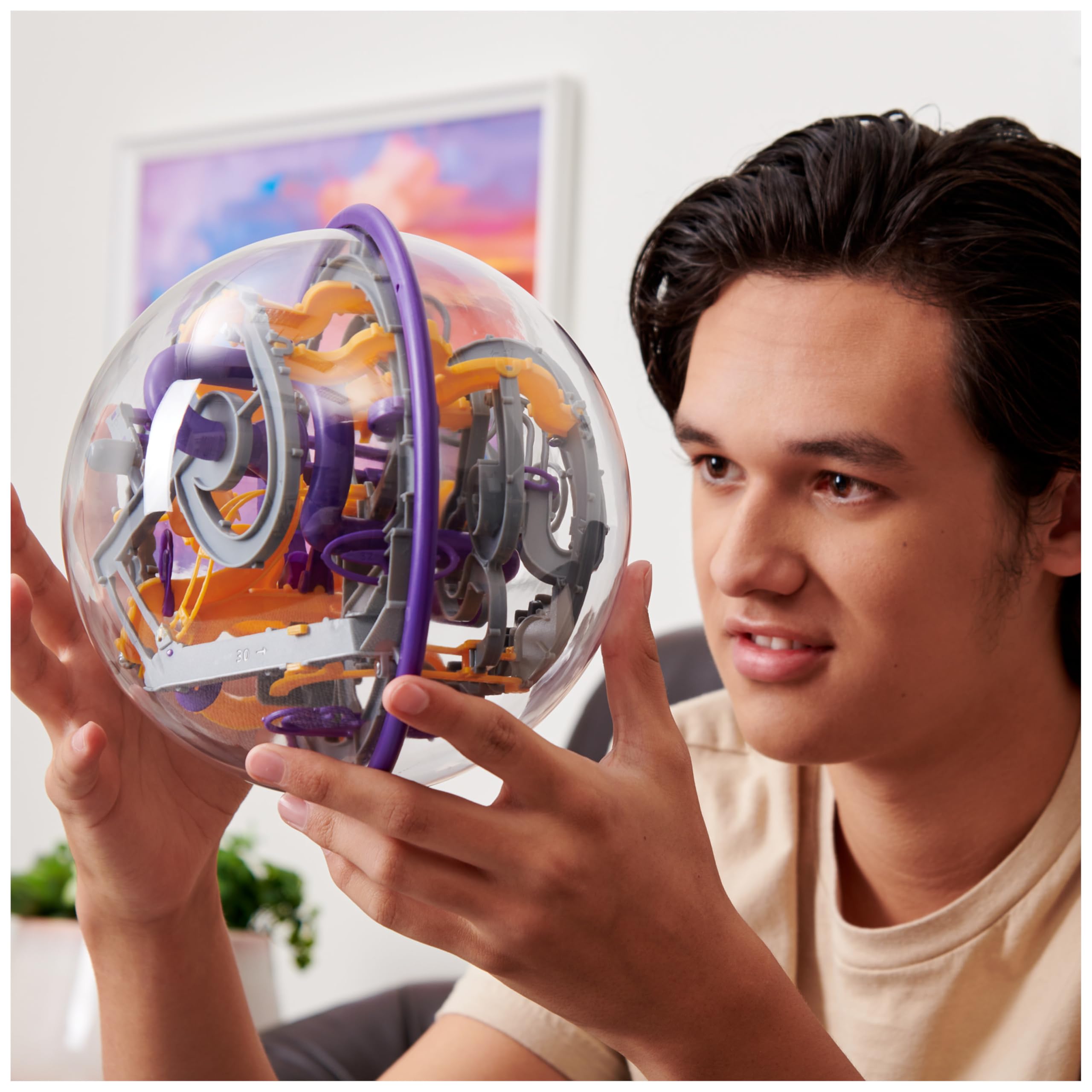 Perplexus - Rompecabezas Perplexis Epic: Bola Laberinto 3D con 125 Obstáculos - Juguetes Niños 8 Años + - Regalo Niño 8 Años +