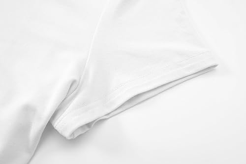 Miniatura 7 de Camisetas cortas de manga corta para mujer, camisetas básicas de cuello redondo