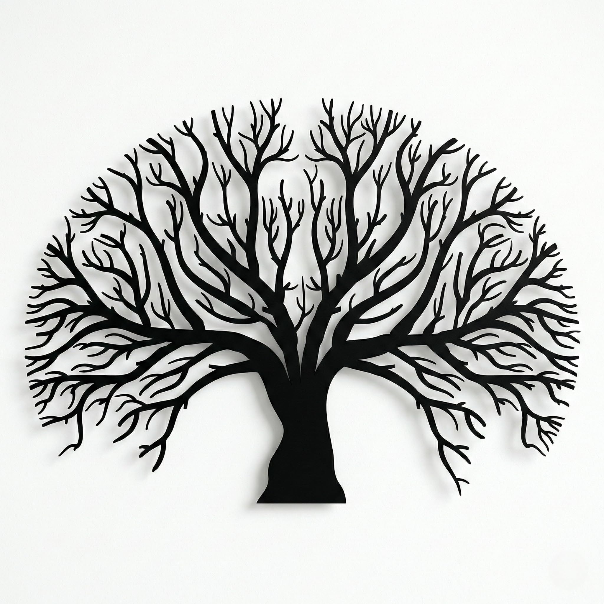 DEKADRON Arbre de vie - Décoration murale, Décoration murale en métal, Décoration de maison, Salon, Chambre, Cuisine, Salle de bain, Décoration de bureau (75x53cm / 30" L x 22" H)