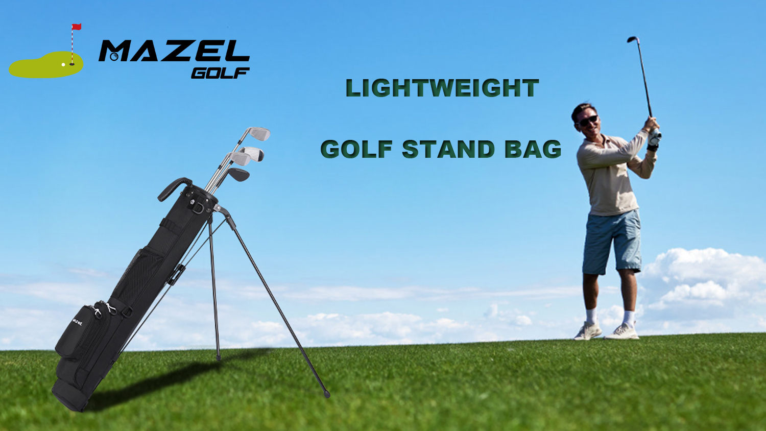 Amazon.com : MAZEL Lightweight Golf Bag for Men – Easy to Carry