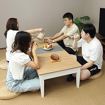 Amazon.co.jp: WAMPAT ローテーブル 北欧風 センターテーブル 収納付き Amazon.co.jp: WAMPAT ローテーブル 北欧風 センターテーブル 収納付き