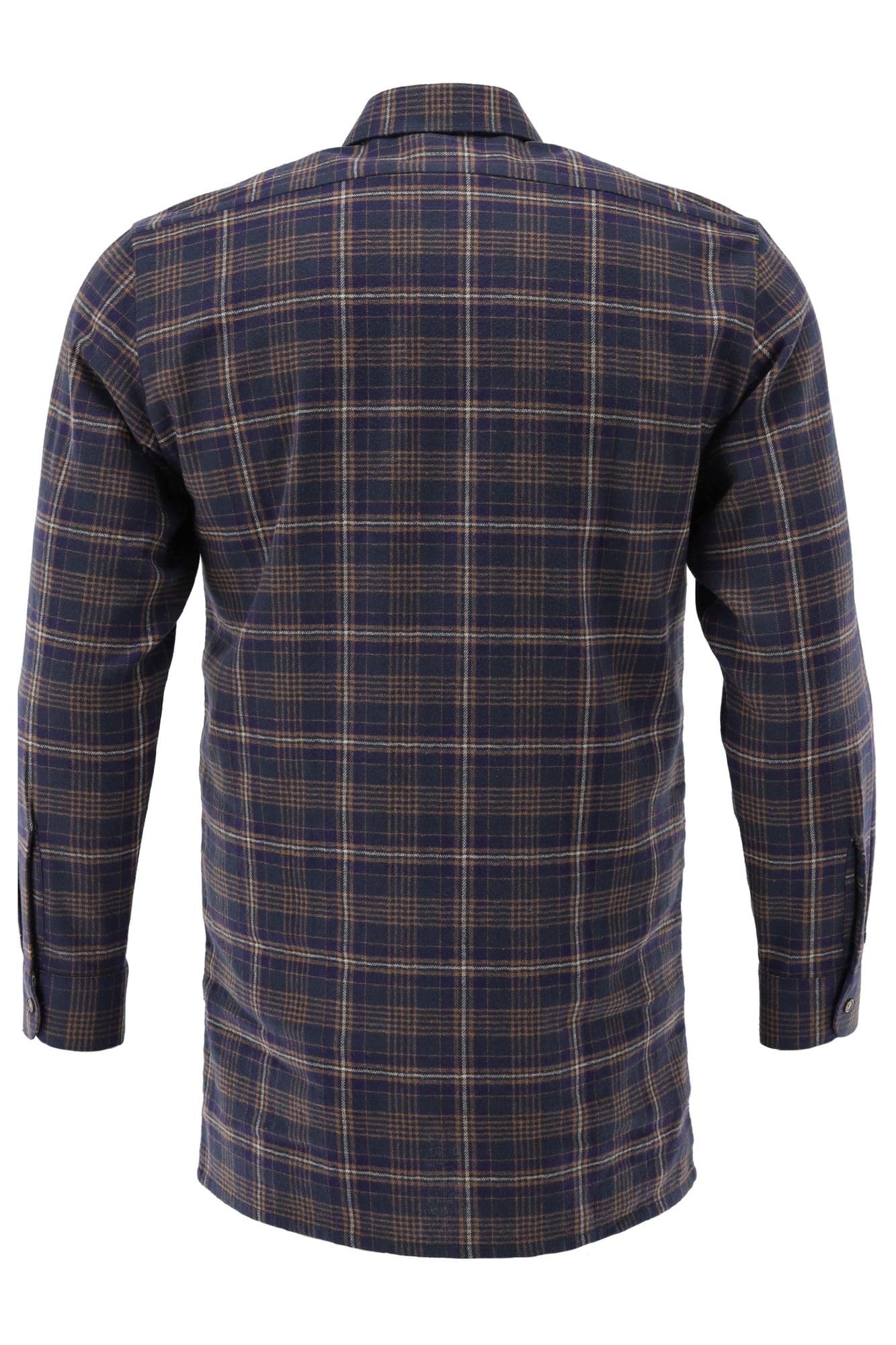 Condor Herren Hemd Langarm Arbeitshemd Flanell Obapi