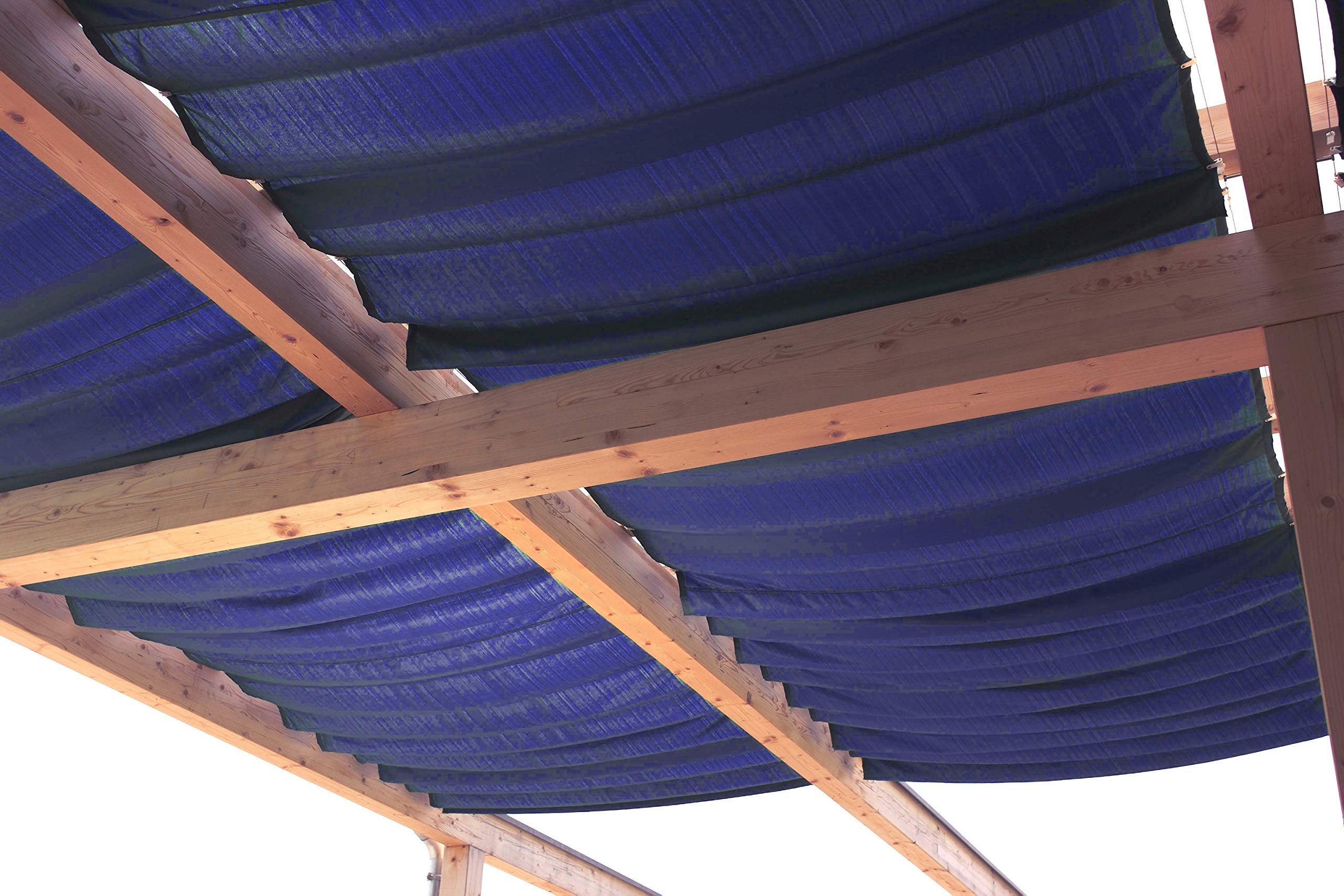 Sonnensegel 420x140cm uni-blau