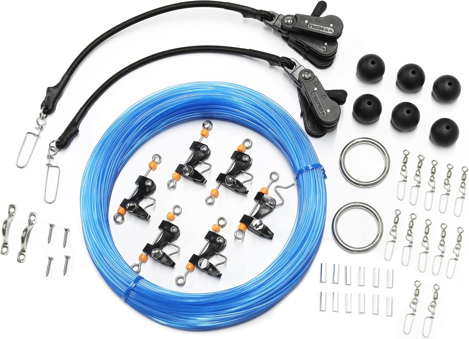 Tigress Pro Series Triple Rigging Kit - 88647-1, Black