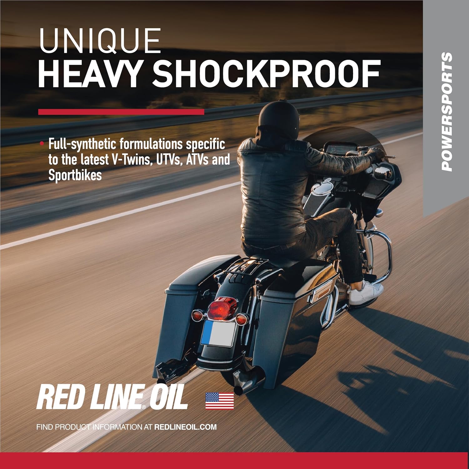 Red Line 42804 Full Synthetic Gear Oil, V-Twin Transmission Oil with Shockproof - 1 Quart (12 Pack)
