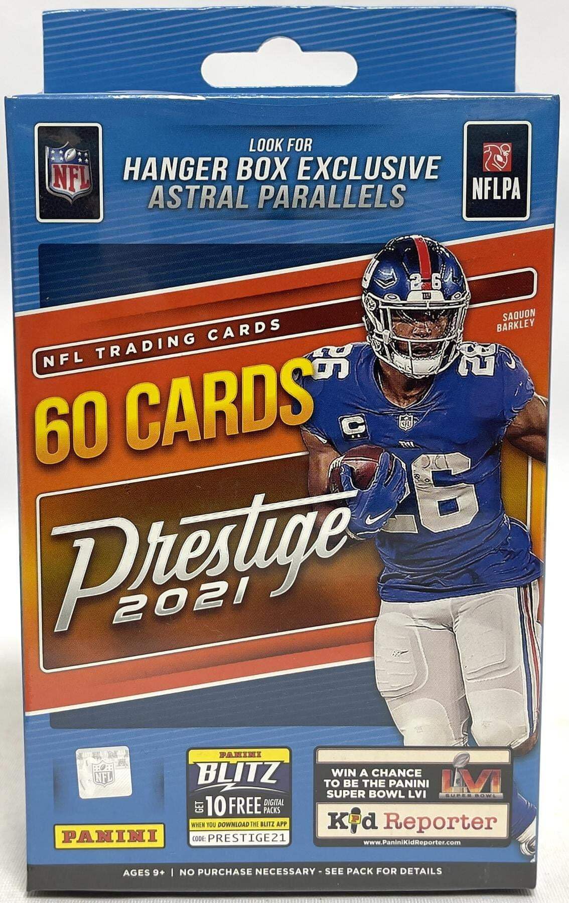 Amazon.com: 2021 Prestige NFL Football Hanger Box 60 Cards
