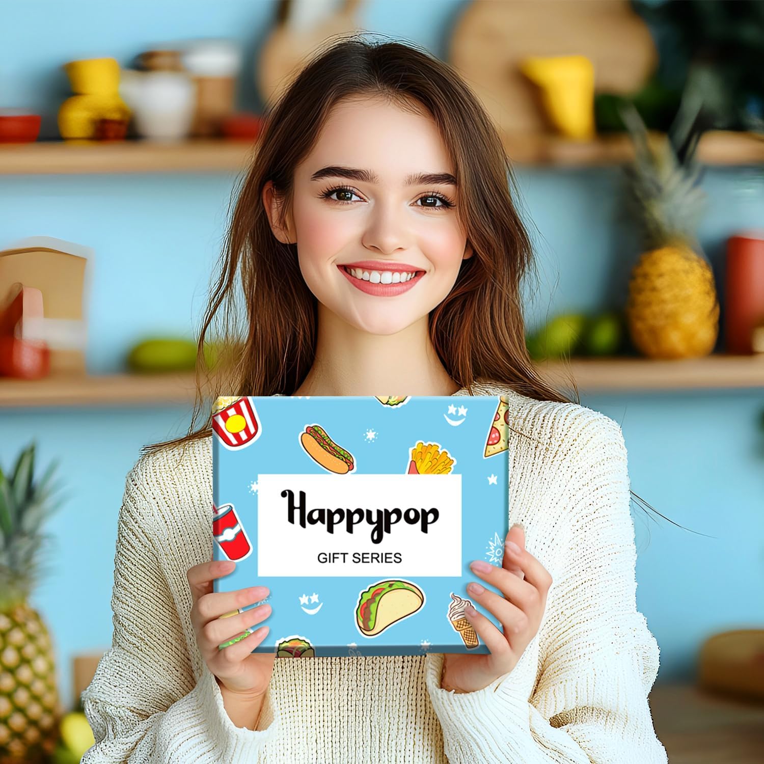 Zmart Crazy Fruit Gifts for Men - Fruit Socks Fun Crazy Pineapple Socks - Image 2