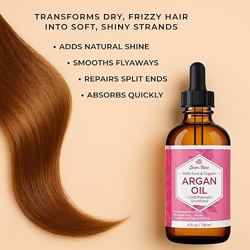 Miniatura 3 de Aceite de argán de Leven Rose, tratamiento antienvejecimiento para el acné con aceite marroquí orgánico, virgen y prensado en frío, humectante para