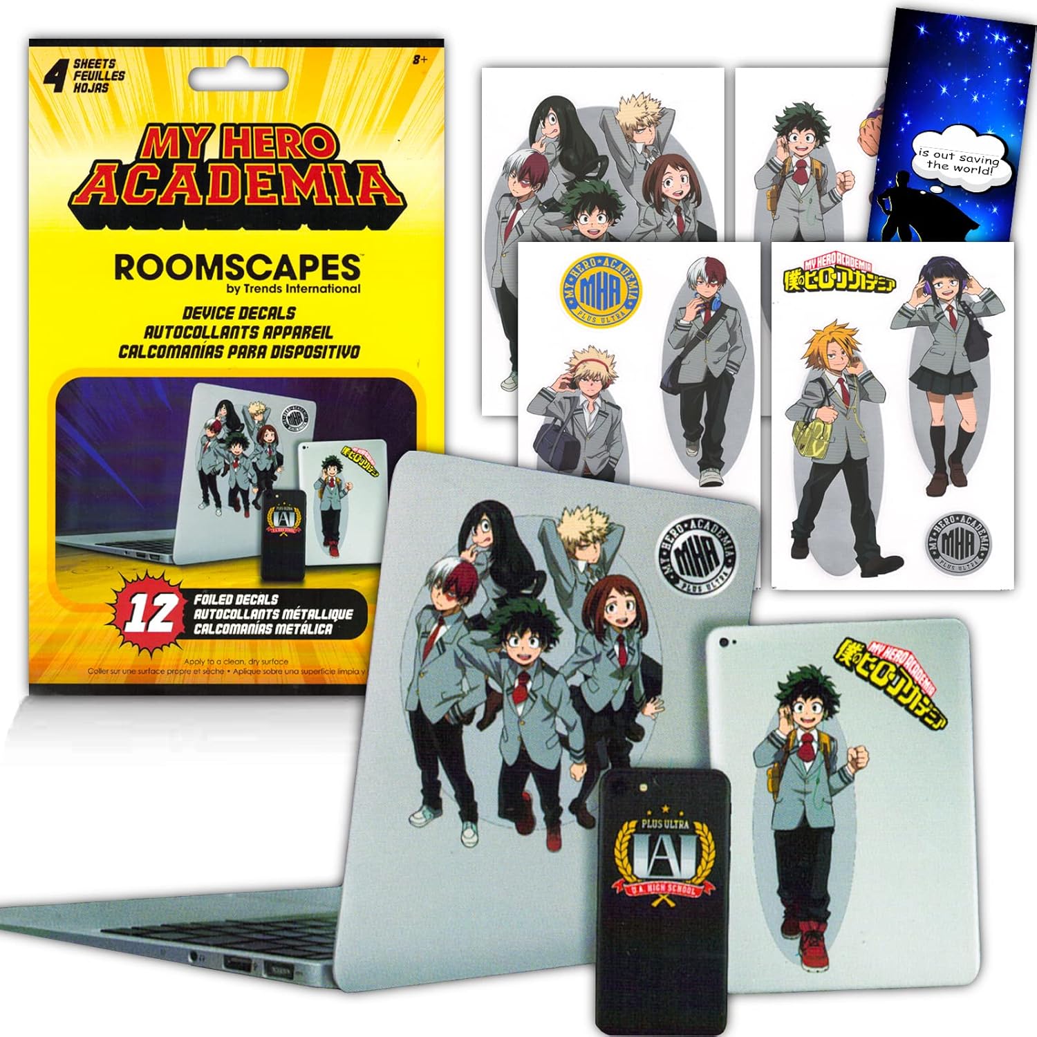 My Hero Academia Decals Bundle 12 My Hero Academia