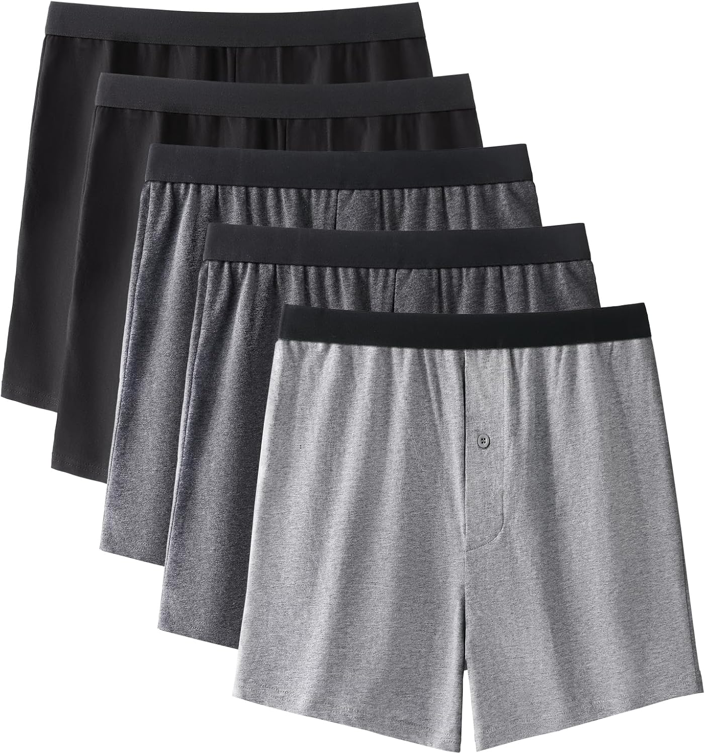 Mens Boxers Shorts Breathable Cotton Underwear Boxers For Men Pack