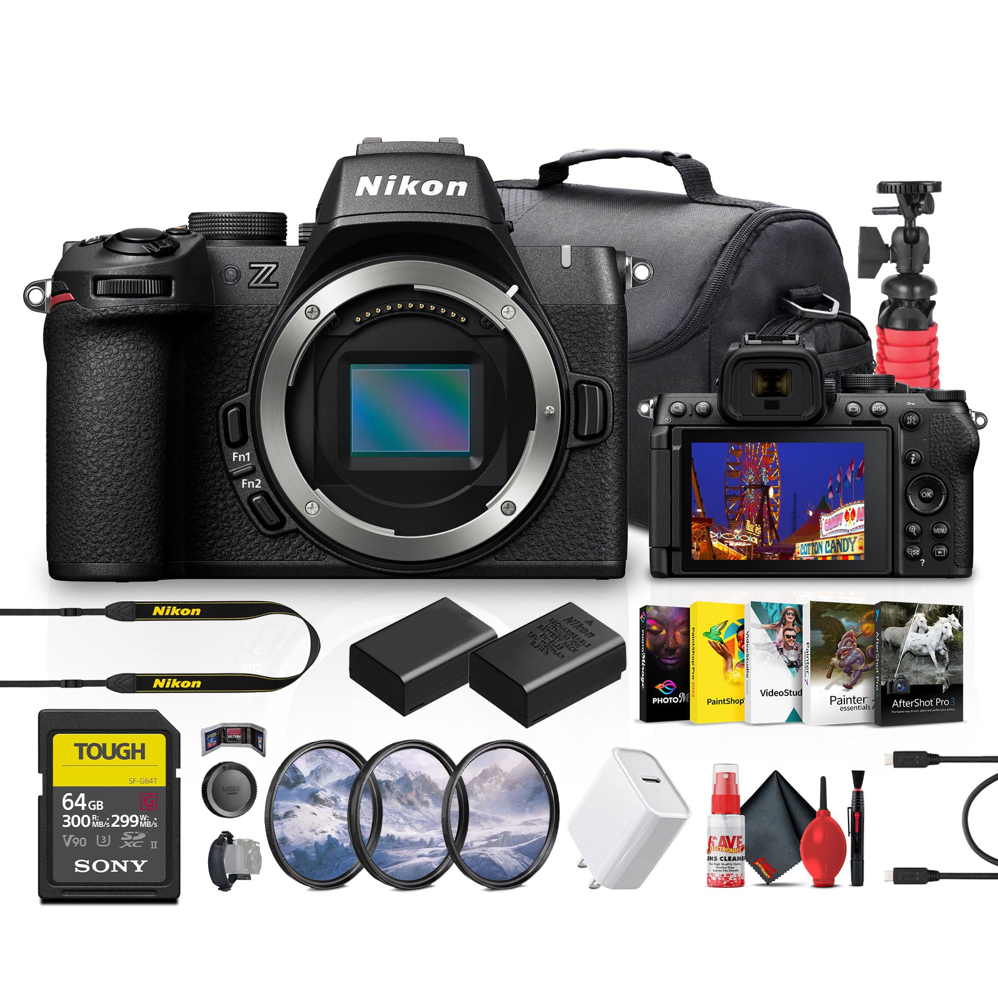 Amazon.com : Nikon Z50 II Compact Lightweight Mirrorless Digital