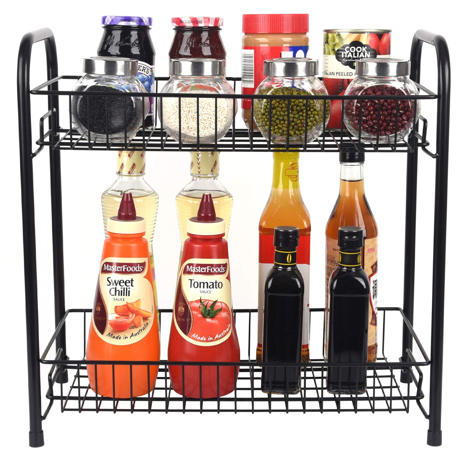 Buy Plastic Stackable Wine & Water Bottle Organizer Pantry Organizer
