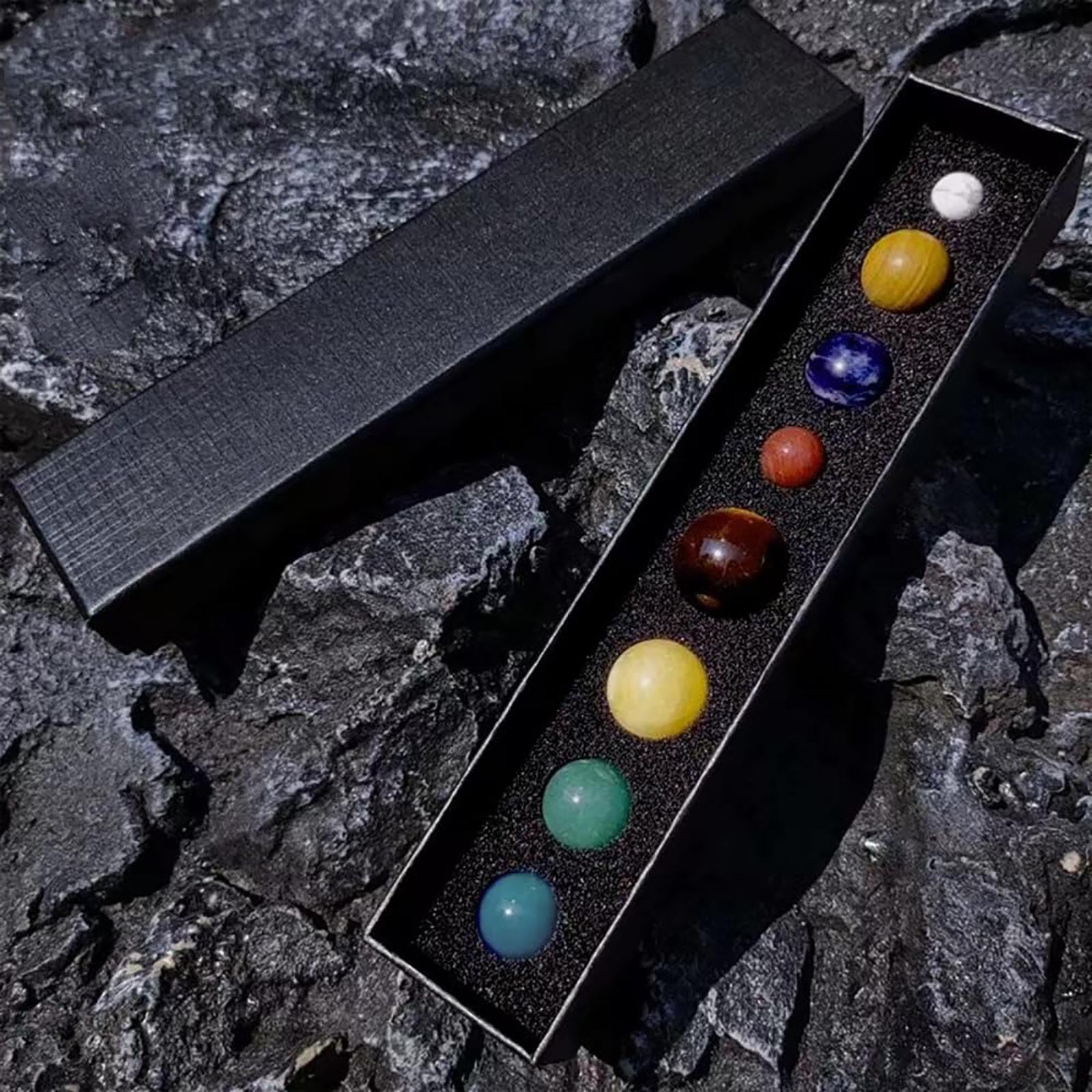 リラクゼーショングッズ Cosmictune by Universal Balance 528 Amazon.com: Dianreno Solar System Model 8 Planets Gemstone Balls