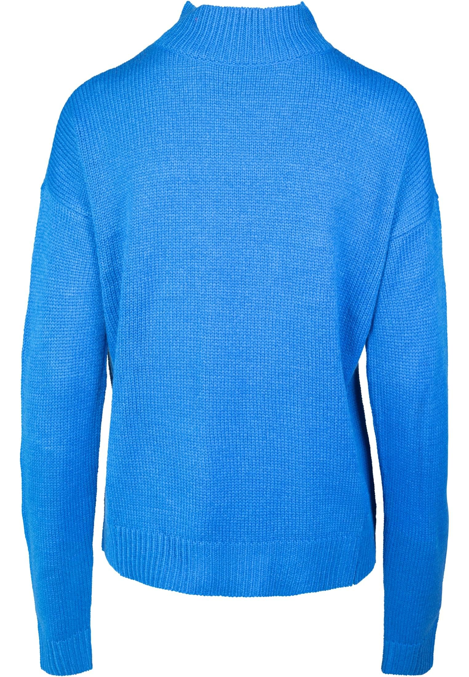 Urban Classics Bluza sportowa Kobiety Damska bluza oversize z turtleneck (1 w zestawie)