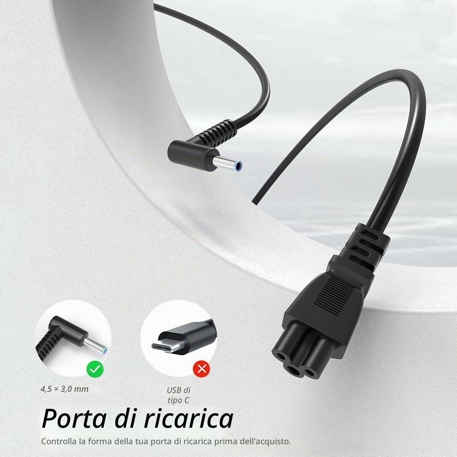 Caricatore Laptop 230 W Compatibile con HP Omen 15 16 17 15.6 16.1” 17.3” | Transcend 16.1” Victus 15 16 16.1 15.6 ZBook Fury 16 17 G8 G9 M85389-001 M85389-003 M41303-001 TPN-LA10 Gaming Adattatore