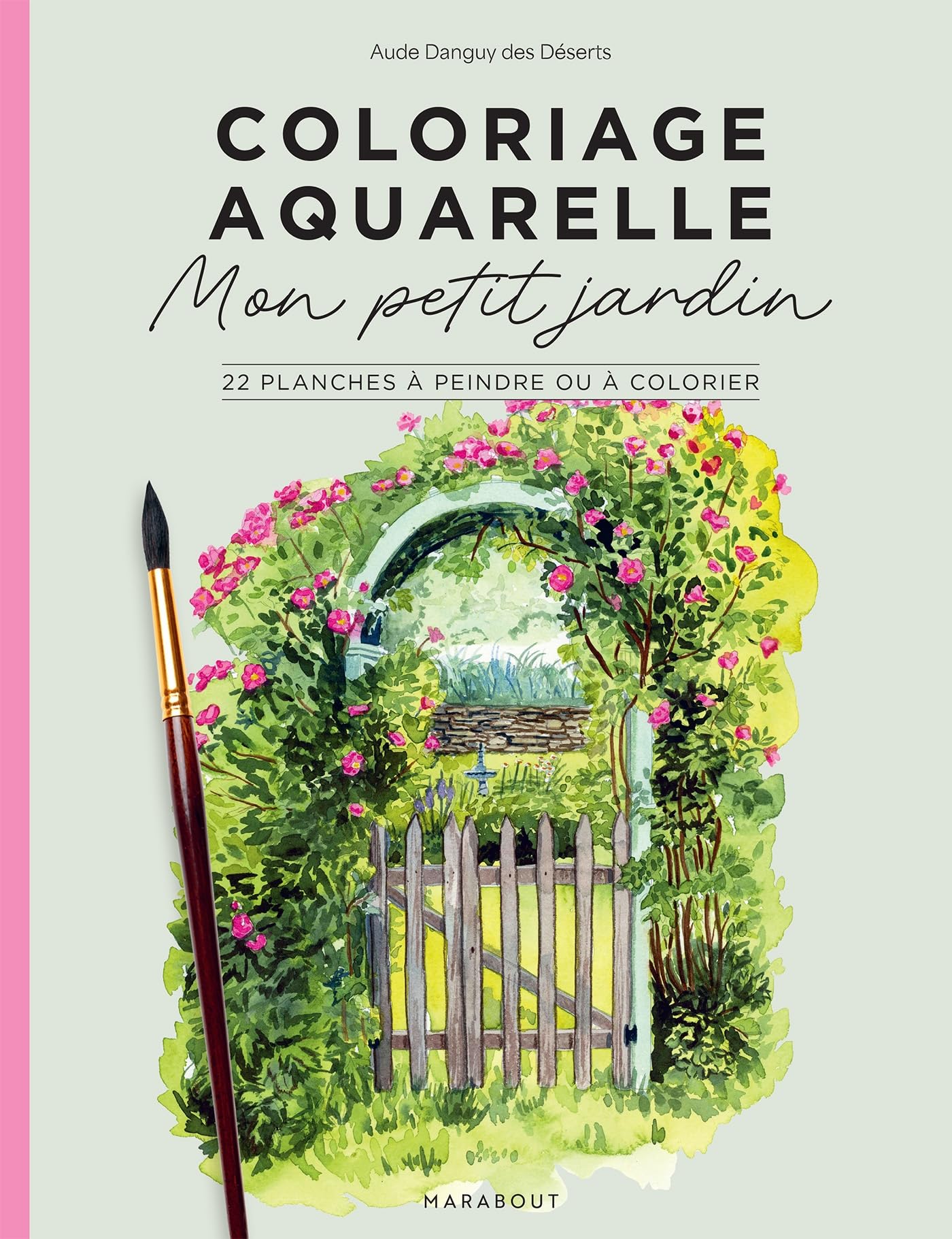 Mon petit jardin: 22 planches à peindre ou à colorier: 39687