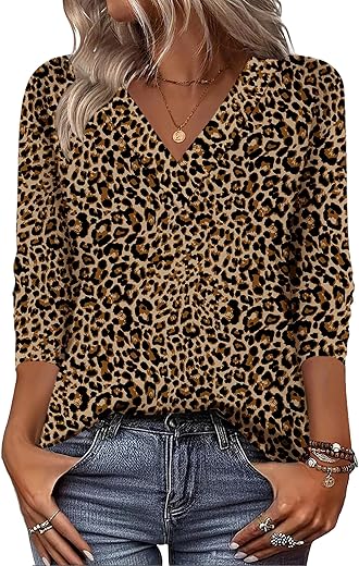Zeagoo Women Long Sleeve Tops Dressy Casual V&hellip;