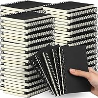 Vista 10 de Jutom 54 piezas cuadernos pequeños en espiral, blocs de notas de 3x5 pulgadas a granel, cuadernos de bolsillo pequeños, mini blocs de notas