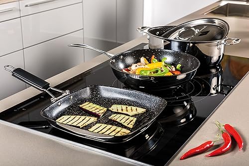 Miniatura 2 de MEPRA Sartén para parrilla Acero inoxidable, 11.0 x 11.0 in (302180)