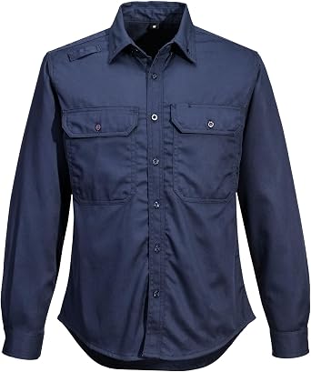 Portwest FR724 Bizflame 88/12 Womens FR Shirt Flame Resistant Cotton Blend