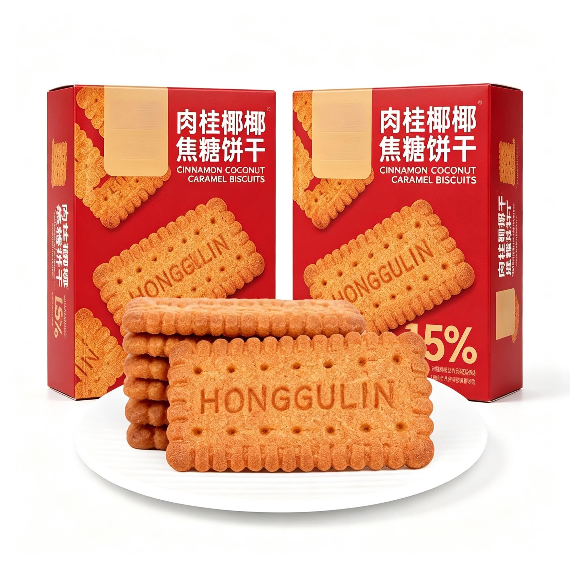 Kokos-Karamell-Kekschips im 2er-Pack