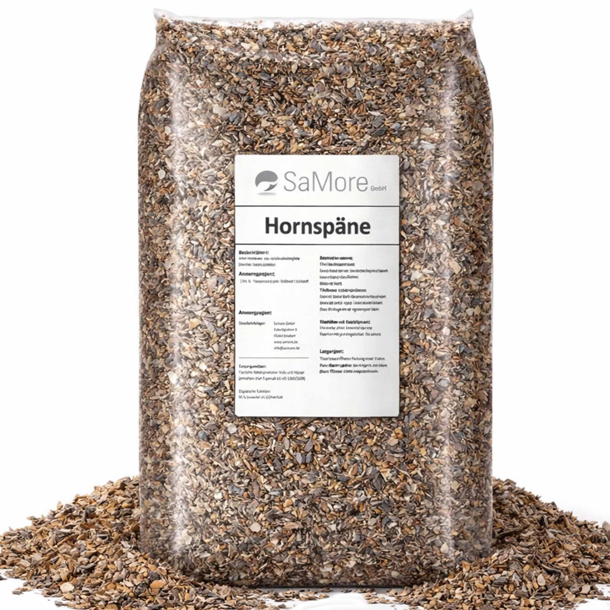Samore Hornspäne 10,5 kg Naturdünger 100% natürlicher Dünger, Gartendünger mit Langzeitwirkung