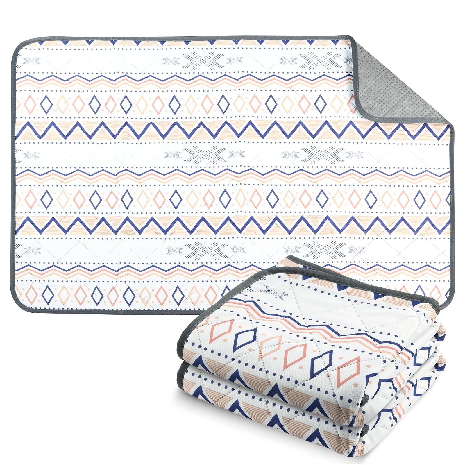Luvore Reusable Puppy Pads 27"x39", 2 Pack Washable Puppy Pads, Super Absorbent Leak-Proof Non-Slip Dog Mat Pee Pads, Fast Drying Training Pads for Dog, Home, Playpens, Crates, Car, Purple