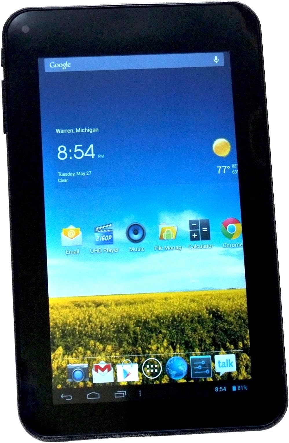 Scout 7 Inch Android Tablet - White