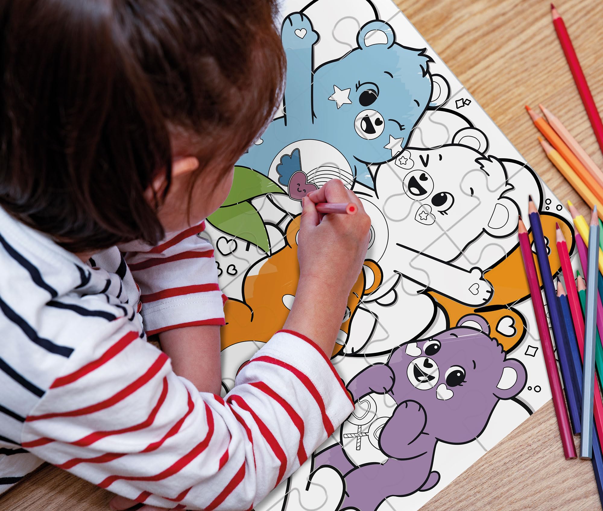 Lisciani Giochi - Care Bears Puzzle DF Maxi Floor 24, 116881