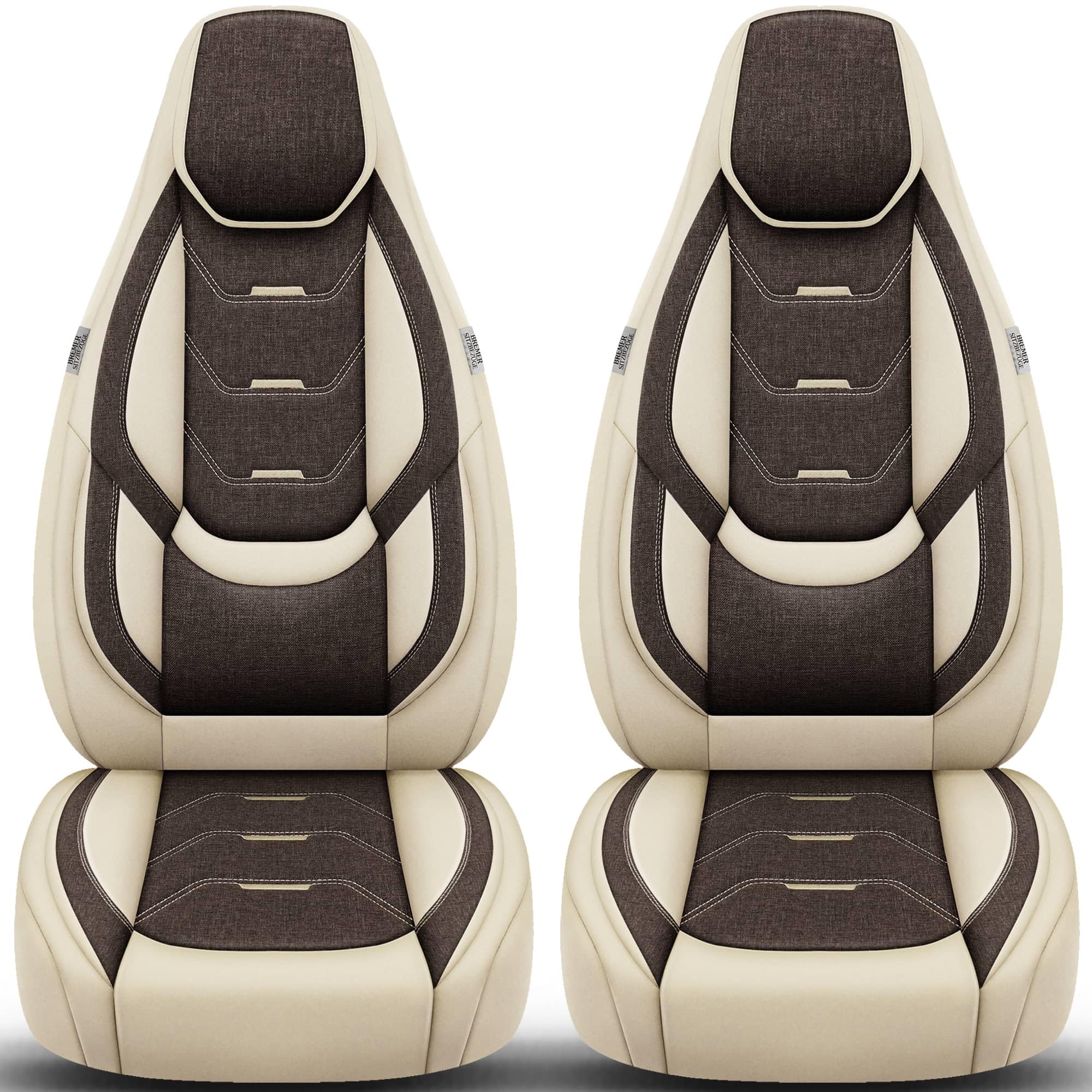 BREMER SITZBEZÜGE Autositzbezug – Beige/Braun, Fiat Ducato Jumper Boxer H11