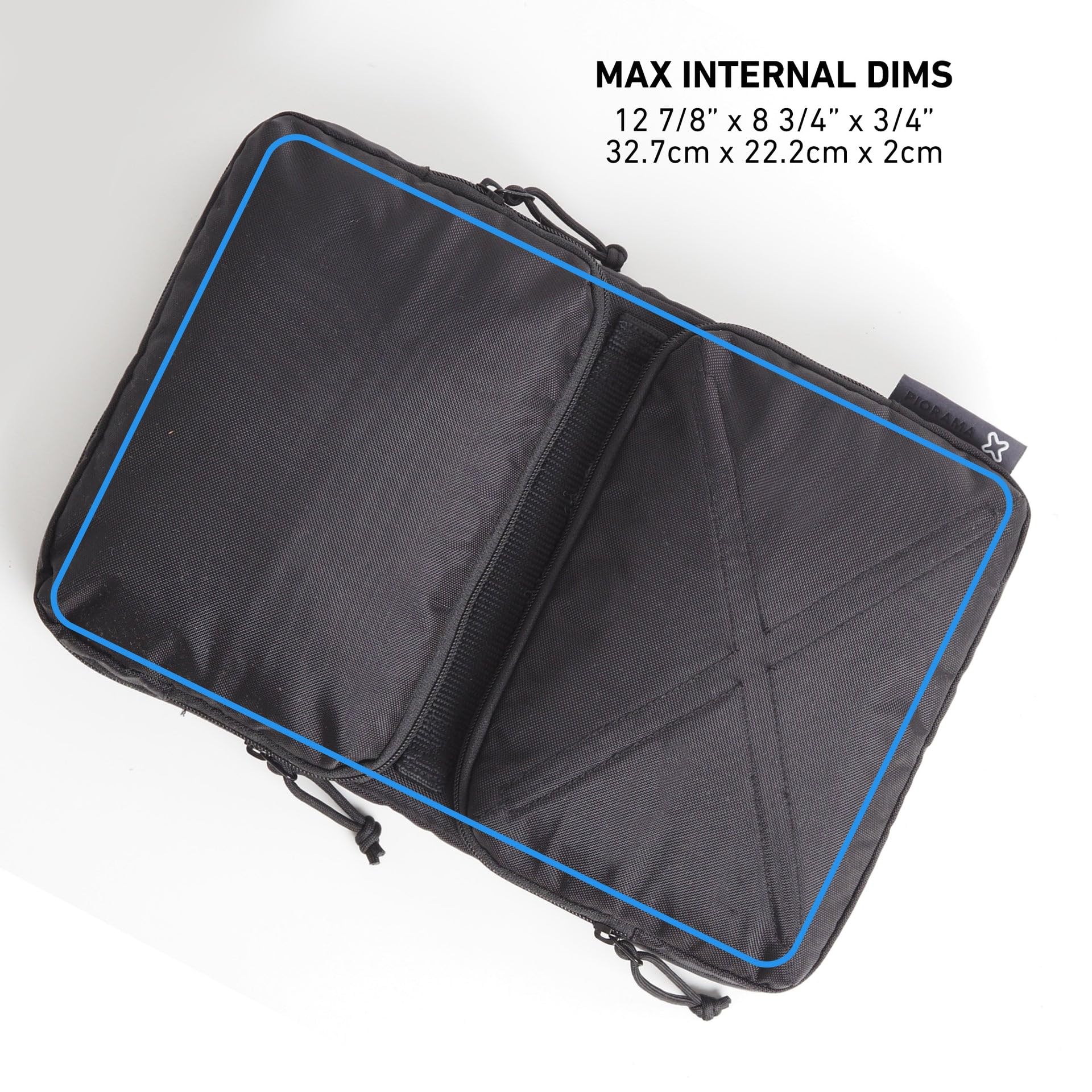 Piorama OMNI Laptop Sleeve & Organizer – Fits 13-14″ MacBook, Dell