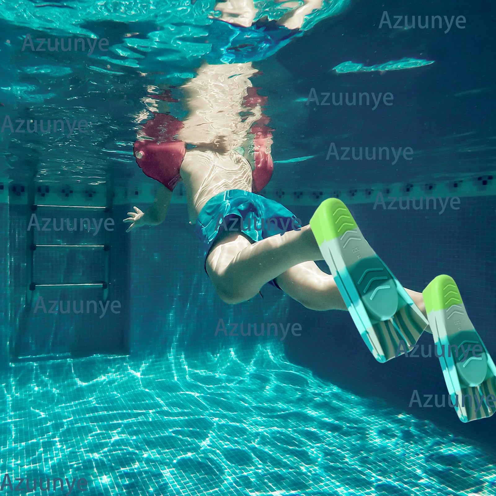 Aletas Niños Adultos Aletas Natación Gugmoy Silicona - Entrenamiento Niños Y Adultos Talla M Aletas Buceo Niños Adultos