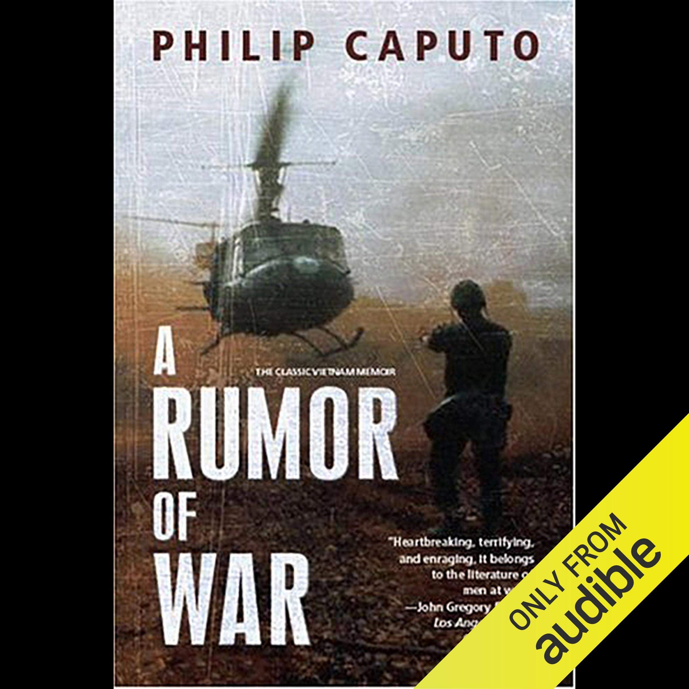 Cover art for A Rumor of War