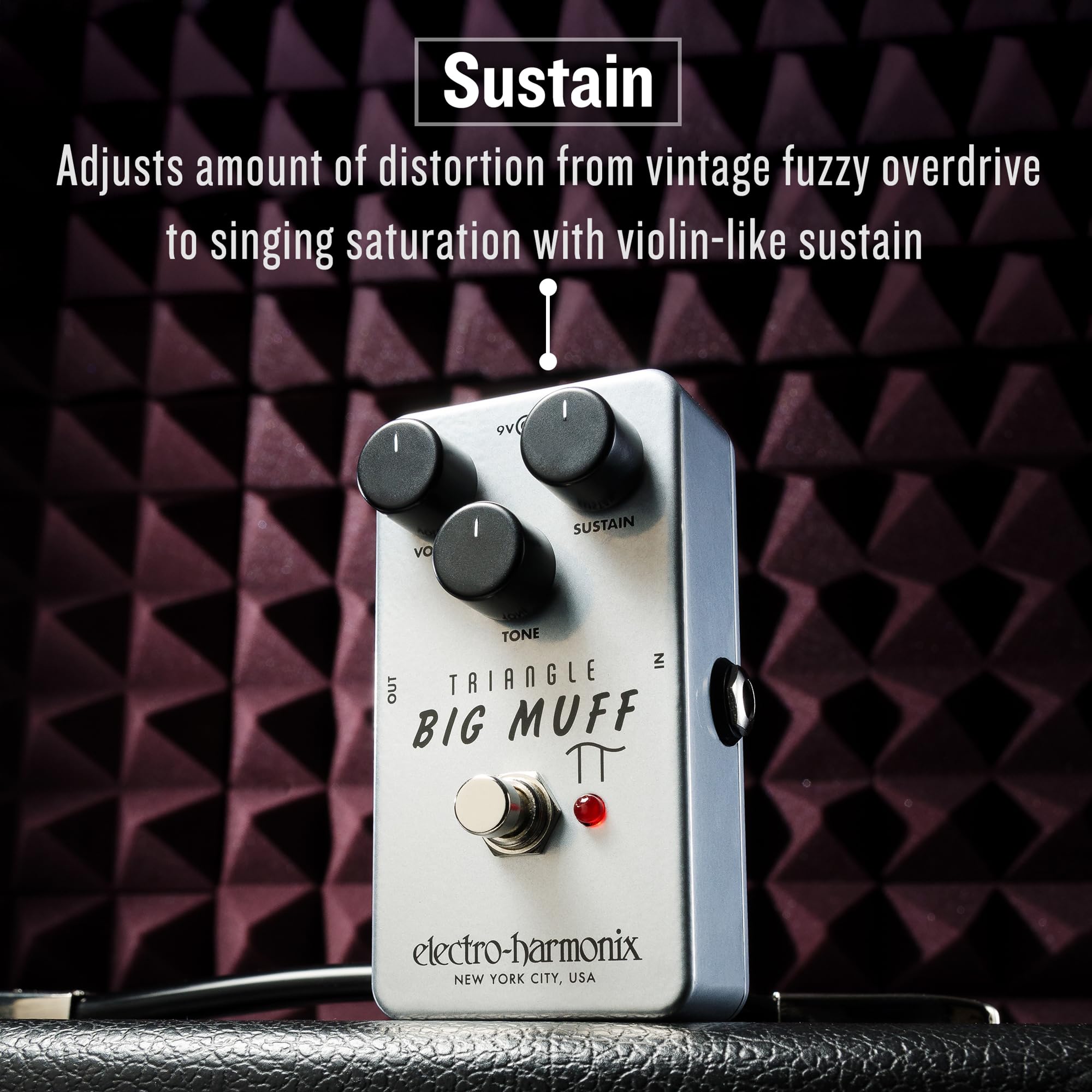 Electro Harmonix Triangle Big Muff Pi - Distorsore per chitarra